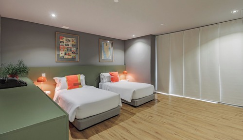 Habitación Deluxe con 2 camas individuales, vistas a la ciudad