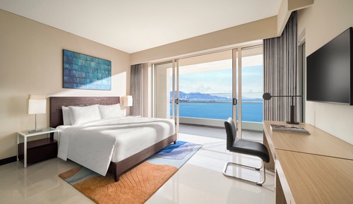 Habitación, varias camas, vistas al mar (Residence)