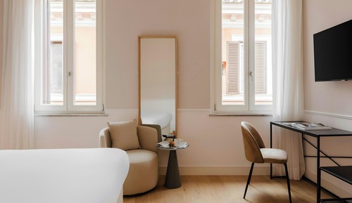 Suite, 1 cama de matrimonio con sofá cama