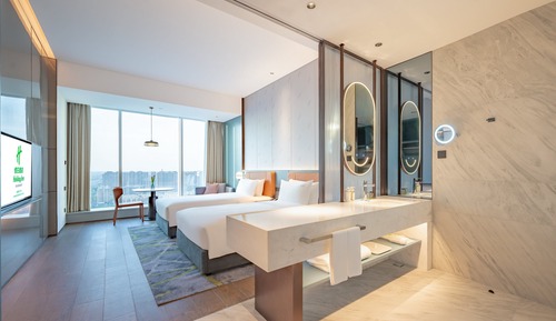 Habitación estándar, 2 camas individuales, vistas a la ciudad