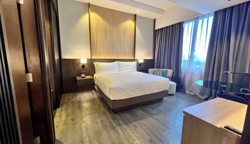 Suite Deluxe, 1 cama de matrimonio grande, no fumadores, con vistas