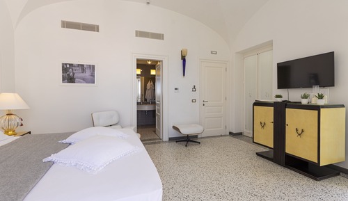 Habitación Deluxe doble, 1 cama de matrimonio grande, terraza, vistas a la ciudad