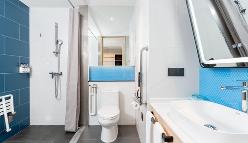 Habitación estándar, 2 camas individuales, accesible para personas con discapacidad