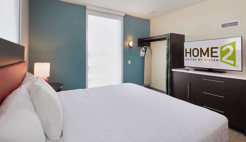 Suite estudio, 1 cama de matrimonio grande, accesible para personas con discapacidad (Hearing)
