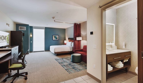 Suite estudio, 1 cama de matrimonio grande