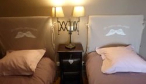 Habitación de lujo con 2 camas individuales (Chambre Les Têtes Plates)
