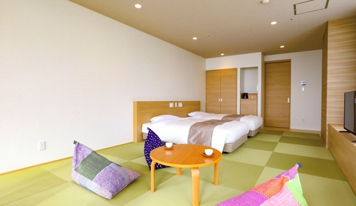 Superior Japanese-Style Beds Room holds 5 people(Sea Side) - Shower Only - Non-Smoking