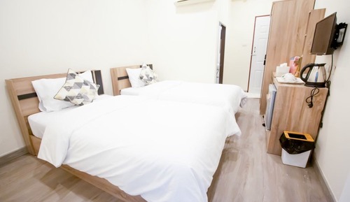 Habitación con 2 camas individuales
