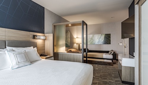Suite, 1 cama de matrimonio grande (Hearing Accessible)