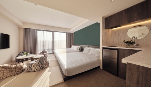 Habitación ejecutiva con 2 camas individuales