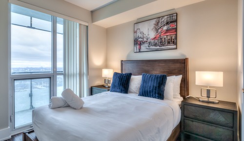 Apartamento de lujo, 1 cama de matrimonio con sofá cama