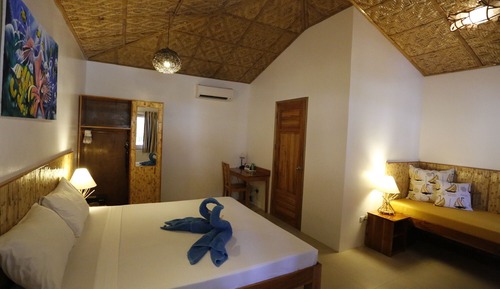 Habitación superior con 1 cama doble o 2 individuales, 1 habitación