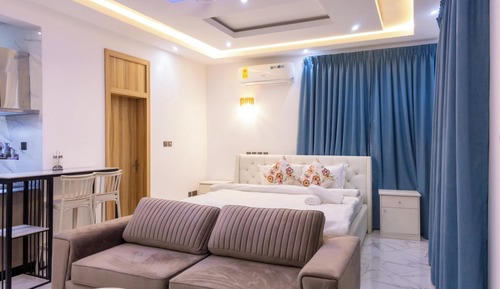 Estudio exclusivo, 1 cama de matrimonio