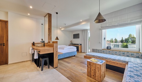 Habitación Deluxe, 1 cama de matrimonio grande, no fumadores, balcón