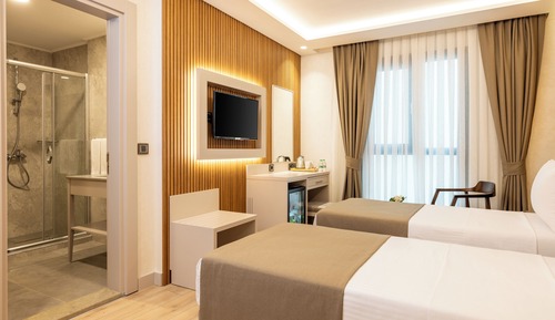 Habitación estándar con 1 cama doble o 2 individuales