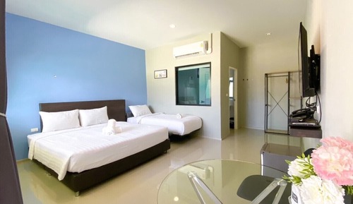 Habitación estándar, varias camas, no fumadores