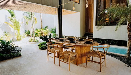 Villa exclusiva, 3 habitaciones, no fumadores, vistas al jardín
