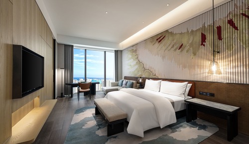 Habitación familiar, 1 cama doble, vistas a la ciudad, en esquina