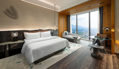 Habitación ejecutiva, 1 cama de matrimonio grande, vistas a la ciudad