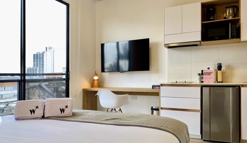 Suite estudio, 1 habitación, vistas a la ciudad