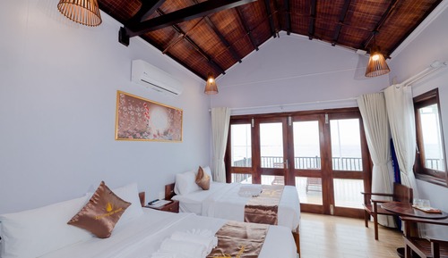 Habitación cuádruple de lujo