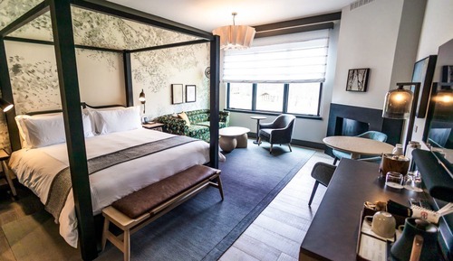 Habitación, 1 cama de matrimonio grande, accesible en silla de ruedas (Cumberland)