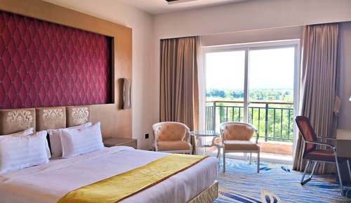 Habitación Deluxe, 1 cama de matrimonio grande, balcón