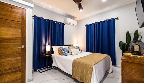 Apartamento Premier, 1 cama de matrimonio, no fumadores, vistas a la piscina