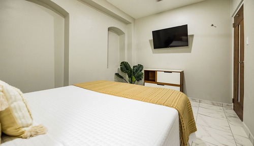 Apartamento superior, 2 habitaciones, vistas a la piscina, junto a la piscina