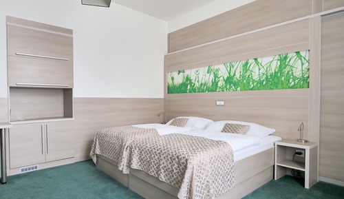 Habitación romántica con 1 cama doble o 2 individuales