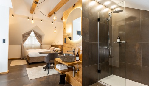 Apartamento superior, 1 cama de matrimonio grande, bañera