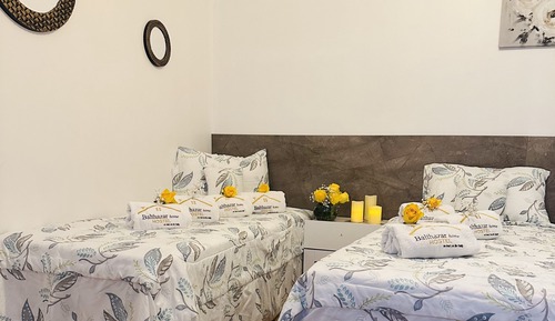 Habitación con 1 cama doble o 2 individuales