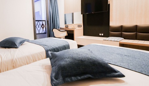 Habitación estándar, 2 camas individuales, no fumadores, vistas a la ciudad