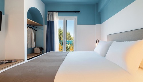 Habitación clásica doble, vistas al mar