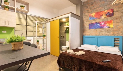 Estudio estándar, 1 habitación, baño privado, planta baja