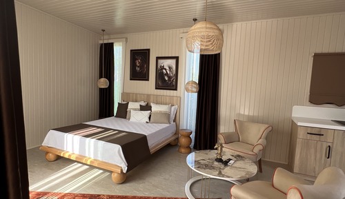 Villa Premium, 1 cama de matrimonio, no fumadores, vistas a la piscina