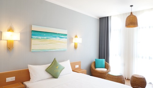 Habitación Deluxe doble, 1 cama de matrimonio, vistas a la ciudad