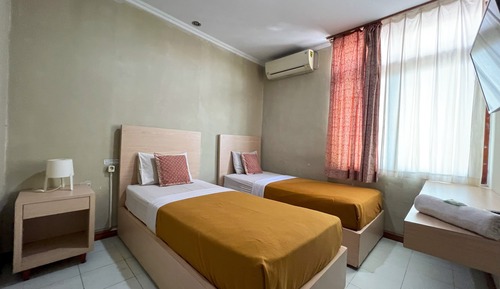 Habitación Deluxe con 2 camas individuales, vistas a la ciudad