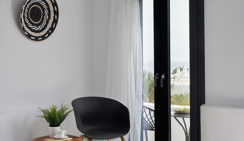 Habitación estándar, vistas parciales al mar