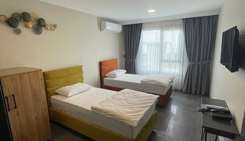 Apartamento Confort, 2 habitaciones, vistas al jardín