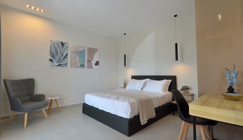 Habitación estándar doble, 1 cama doble, vistas al jardín, planta baja