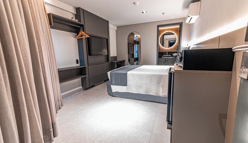 Habitación superior con 1 cama doble o 2 individuales, accesible para personas con discapacidad