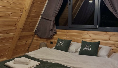 Bungalow básico, 1 cama de matrimonio