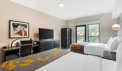 Habitación estándar, 2 camas de matrimonio, no fumadores