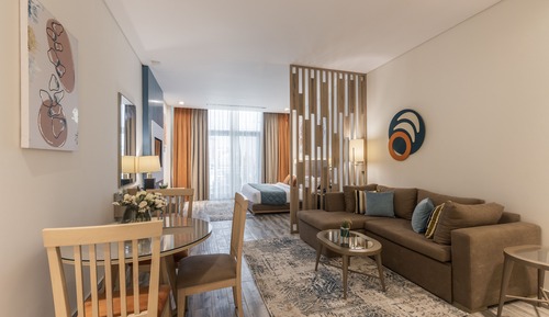Habitación familiar con 1 cama doble o 2 individuales, fumadores
