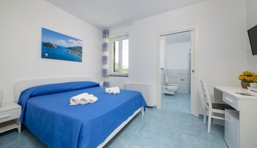 Habitación básica con 1 cama doble o 2 individuales