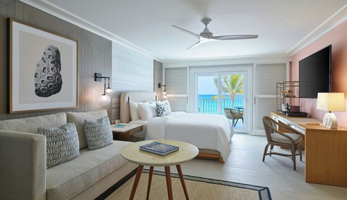 Habitación, 1 cama de matrimonio grande con sofá cama, no fumadores, frente a la playa