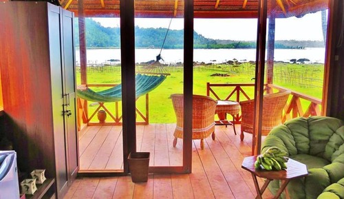 Bungalow familiar, vistas al mar