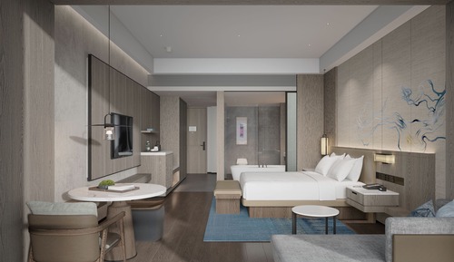 Habitación ejecutiva, 1 cama de matrimonio grande, vistas a la montaña