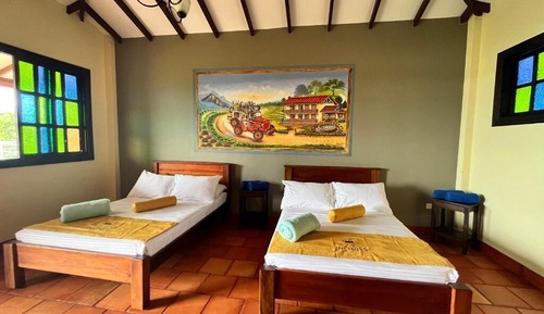 Habitación cuádruple Deluxe